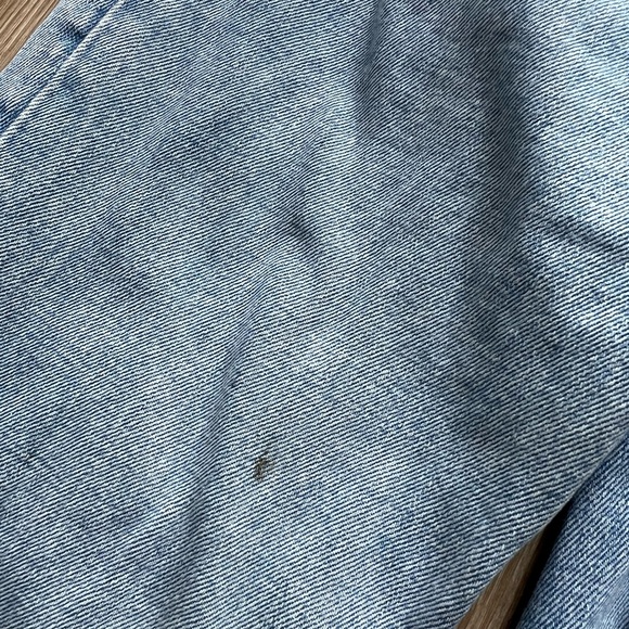 Abercrombie & Fitch 90s Slim Straight Ultra High Rise Blue Jeans Size 00L - Picture 5 of 5